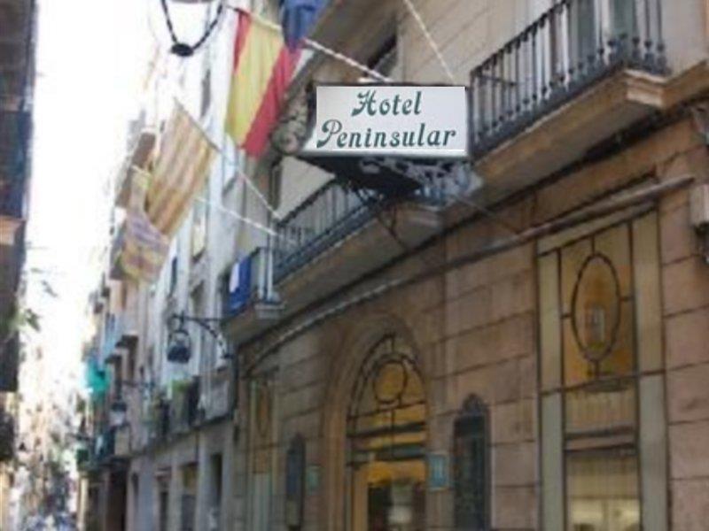 Hotel Peninsular Barcelona Exterior photo